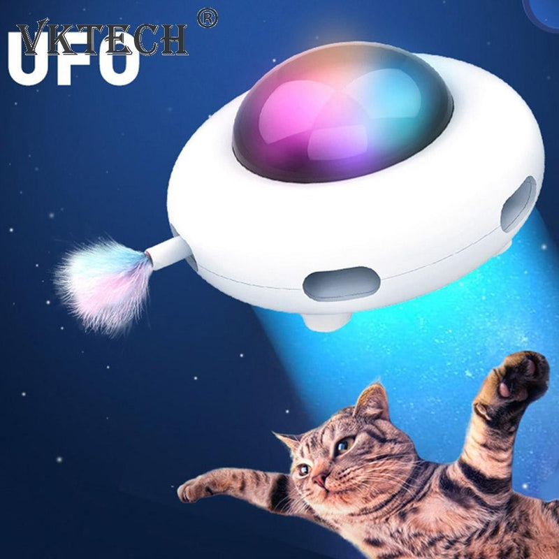 Brinquedo de Gato Hide'n'Seek-UFO - leveoff